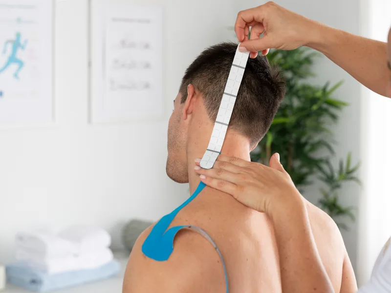 Kinesio Taping at Alma Sana Chiropractic Studio in Tucson