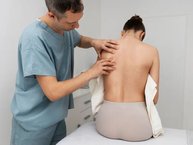 Chiropractic care for scoliosis at Alma Sana Chiropractic Studio in Tucson